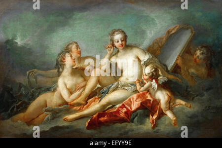 François Boucher la toilette de Vénus 2 Banque D'Images