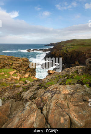 Levant la mienne et faisceau moteur est une propriété du National Trust à Trewellard, près de St Just, Cornwall, Banque D'Images