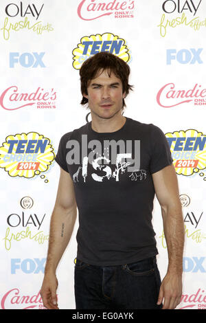 FOX 2014 Teen Choice Awards Au Shrine Auditorium - Arrivées avec Ian Somerhalder : où : Los Angeles, California, United States Quand : 10 août 2014 Banque D'Images