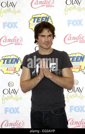 FOX 2014 Teen Choice Awards Au Shrine Auditorium - Arrivées avec Ian Somerhalder : où : Los Angeles, California, United States Quand : 10 août 2014 Banque D'Images