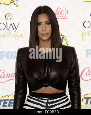 FOX 2014 Teen Choice Awards Au Shrine Auditorium - Arrivées avec Kim Kardashian : où : Los Angeles, California, United States Quand : 10 août 2014 Banque D'Images