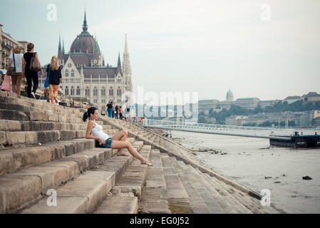 Hongrie, Budapest, ville de tourisme Banque D'Images