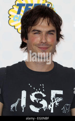 FOX's Teen Choice Awards 2014 - Tenue Au Shrine Auditorium avec Ian Somerhalder : où : Los Angeles, California, United States Quand : 10 août 2014 Banque D'Images