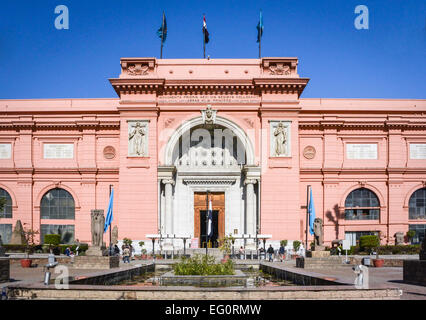 Musée d'antiquités égyptiennes au Caire, Egypte Banque D'Images