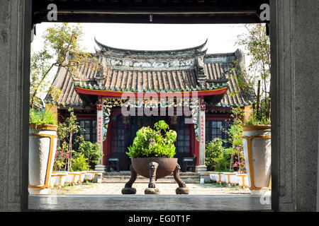 Vieille ville temple dans l'ancienne ville de Hoi An au Vietnam, en Asie. Banque D'Images