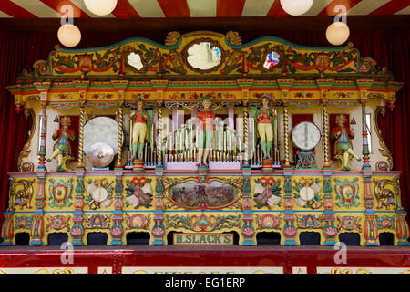 Vintage Ornate fairground organ Banque D'Images