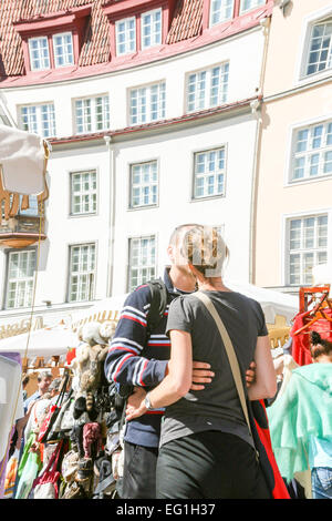 Lorsqu'il y a de l'amour tout change . Banque D'Images