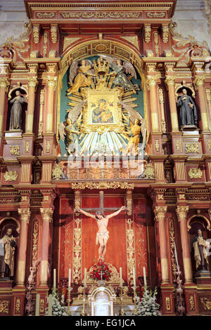 L'intérieur de Santa Maria del Perpetuo Socorro église, Grenade, Andalousie, Espagne Banque D'Images