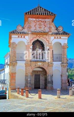 Tribuna chapelle de la Virgen del Socorro Portichuelo, Antequera, Andalousie, Espagne Banque D'Images