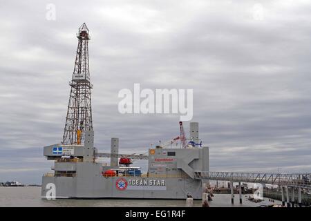 Des plates-formes pétrolières Banque D'Images