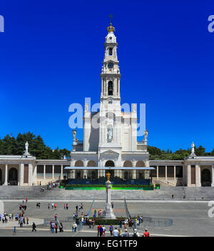 Sanctuaire de Fatima (Sanctuaire de Fatima), Basilique de Notre Dame de Fatima, Fatima, Portugal Banque D'Images