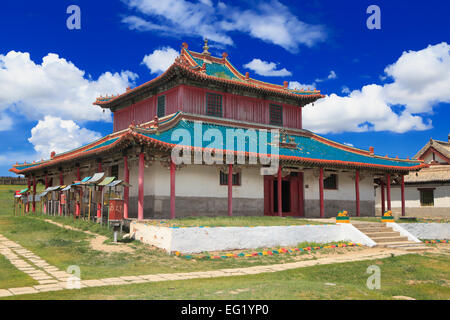 Shankh monastère hiid (1790), près de Kharakhorin Övörkhangaï, province, la Mongolie Banque D'Images