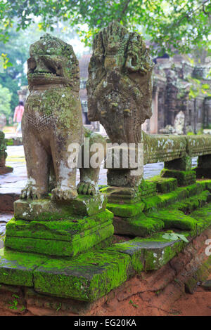 Banteay Kdei temple (1181), Angkor, Siem Reap, Cambodge Banque D'Images