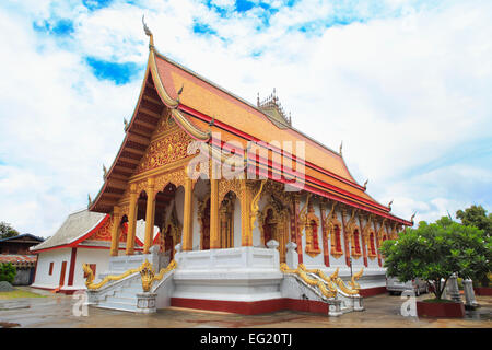 Wat Nong Sikhounmuang (1729), temple bouddhiste, Luang Prabang, Laos Banque D'Images