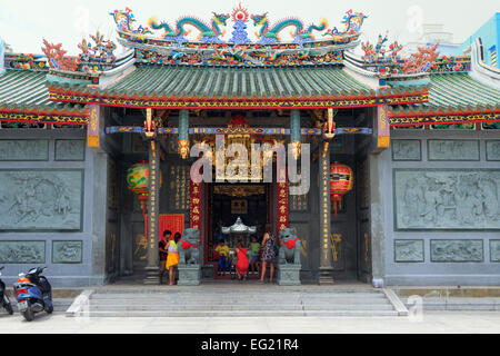 Tham Fils Noi temple, Cholon, Ho Chi Minh Ville (Saigon), Vietnam Banque D'Images