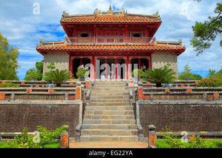 Tombeau de Minh Mang, Empereur du Vietnam, Hue, Vietnam Banque D'Images