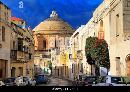 Église de l'Assomption de Notre-Dame, Rotunda de St Marija Assunta (dôme de Mosta), Malte Banque D'Images