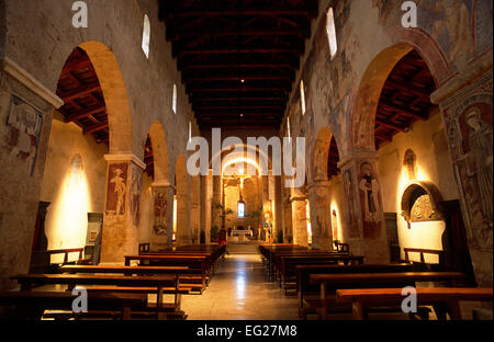 Italie, Basilicate, Tursi, sanctuaire de Santa Maria di Anglona Banque D'Images