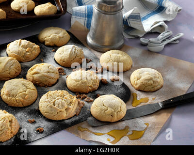 L'huile d'olive cookies Banque D'Images