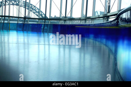 Vue de l'intérieur du sage en Gateshead. Banque D'Images