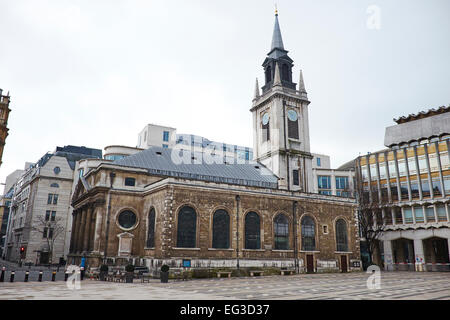 St Lawrence Jewry Le maire de London Guildhall Yard officiels de l'Église Ville de London UK Banque D'Images