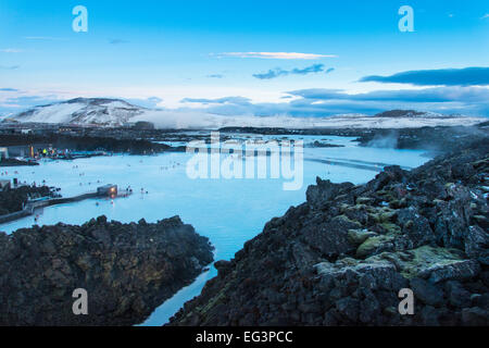 Blue Lagoon, Islande Banque D'Images