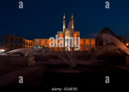La mosquée principale de Yazd, Iran Banque D'Images