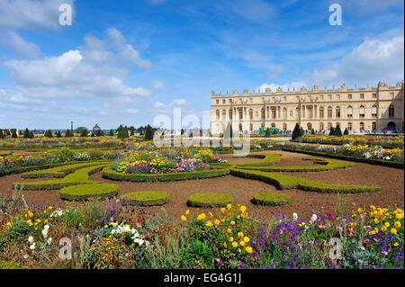 Chateau Versailles jardin et parc de l'Ile de france France Europe Banque D'Images