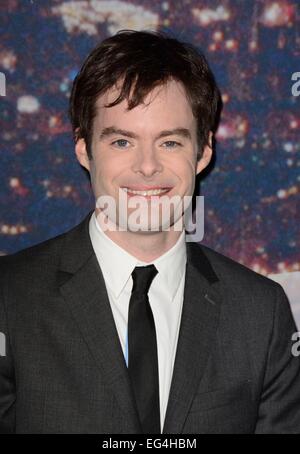 New York, NY, USA. Feb 15, 2015. Bill Hader aux arrivées de Saturday Night Live, SNL (40e anniversaire, le Rockefeller Center, New York, NY 15 février 2015. Credit : Derek Storm/Everett Collection/Alamy Live News Banque D'Images