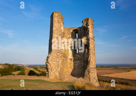 Hadleigh Castle dans l'Essex, UK Banque D'Images