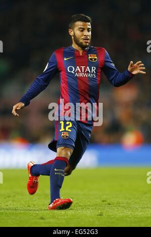 Barcelone, Espagne. Feb 11, 2015. Rafinha (Barcelone) Football/soccer : espagnol 'Copa del Rey' match entre le FC Barcelone 3-1 Villarreal CF au Camp Nou à Barcelone, Espagne . © Kawamori Mutsu/AFLO/Alamy Live News Banque D'Images