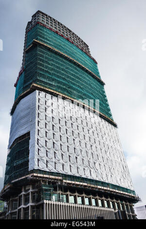 Centre Point tower, centre de Londres, au Royaume-Uni. En ce moment en rénovation pour fournir des logements de luxe et des boutiques Banque D'Images