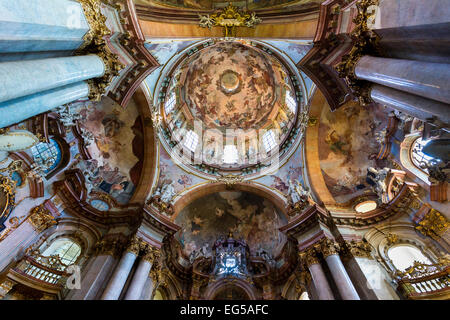 Église Saint Nicolas, Prague Banque D'Images