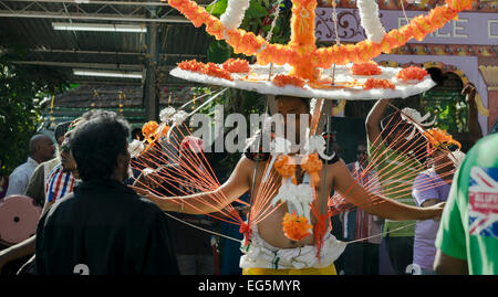 Festival Thaipusam Banque D'Images