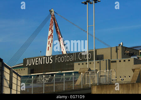 Stade de la Juventus également appelé stade Allianz à Turin, en Italie Banque D'Images