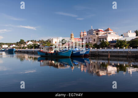 Doung Dong Town sur l'île de Phu Quoc, Vietnam, Asie Banque D'Images