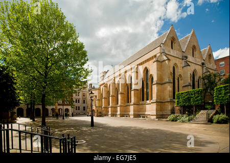 Le Temple est une église à la fin du 12e siècle church à Londres situé entre la rue de la flotte et la Tamise, construit pour et par l'e Banque D'Images