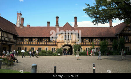 Cecilienhof Palace , Schloss Cecilienhof est un palais de Potsdam, Brandebourg, Allemagne, Europe Banque D'Images