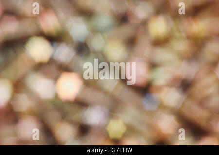 Bokeh Abstract star light comme arrière-plan Banque D'Images