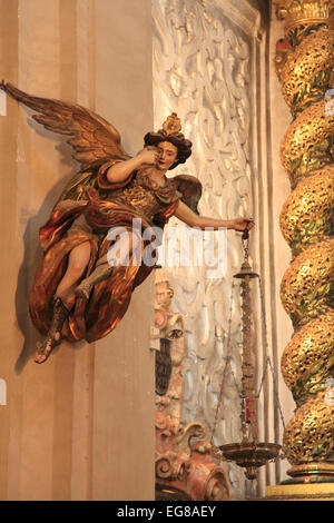 Espagne, Andalousie, Séville, Hospital de la Caridad, église, de l'intérieur, Banque D'Images