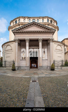 Sanctuaire de la Consolata de Turin Piémont Esternal Banque D'Images