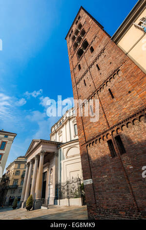 Sanctuaire de la Consolata de Turin Piémont Esternal Banque D'Images