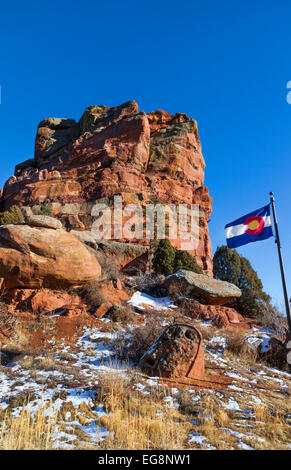 Red Rocks Park, Colorado Banque D'Images