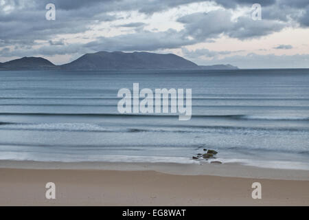 Inch Strand, péninsule de Dingle, comté de Kerry, Irlande Banque D'Images