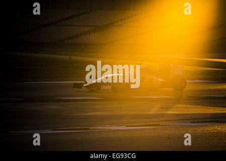 Montmelo, Catalogne, Espagne. Feb 19, 2015. FELIPE NASR (BRA) entraîne une Sauber pendant 01 jours d'avant-saison de Formule 1 essais au Circuit de Catalunya de Barcelone : Crédit Matthias Rickenbach/ZUMA/ZUMAPRESS.com/Alamy fil Live News Banque D'Images