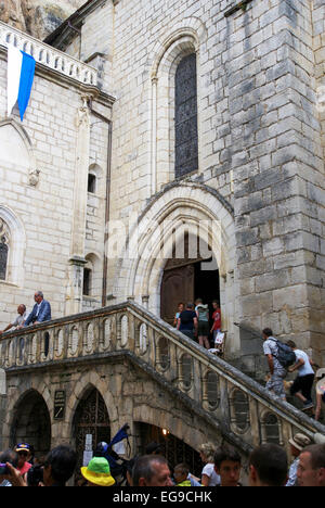 Rocamadour est une commune française, située dans le département du lot dans le sud-ouest de la France Banque D'Images