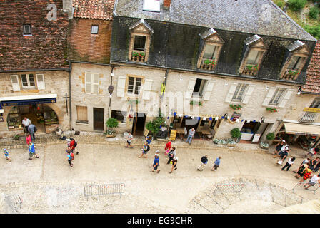 Rocamadour est une commune française, située dans le département du lot dans le sud-ouest de la France Banque D'Images