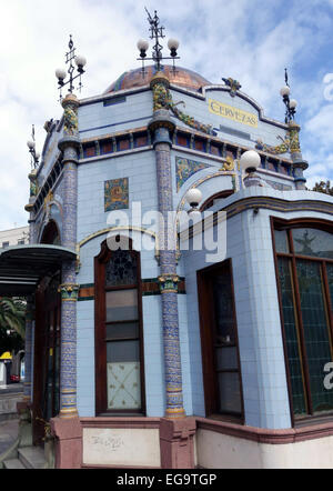 Des rafraîchissements kiosque dans le parc de San Telmo à Las Palmas de Gran Canaria, Îles Canaries, Espagne Banque D'Images