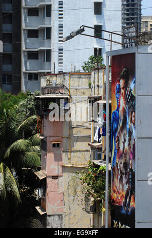 L'affiche de film à Mumbai Banque D'Images