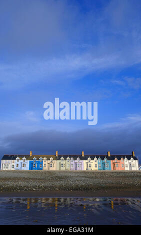 Borth, Ceredigion, pays de Galles Banque D'Images